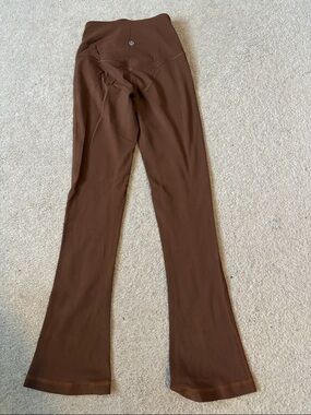 Lululemon Brown flare align size 2 excellent condition